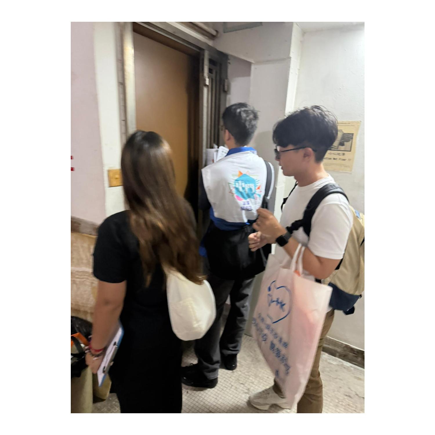 屯門區「劏房」戶洗樓探訪 