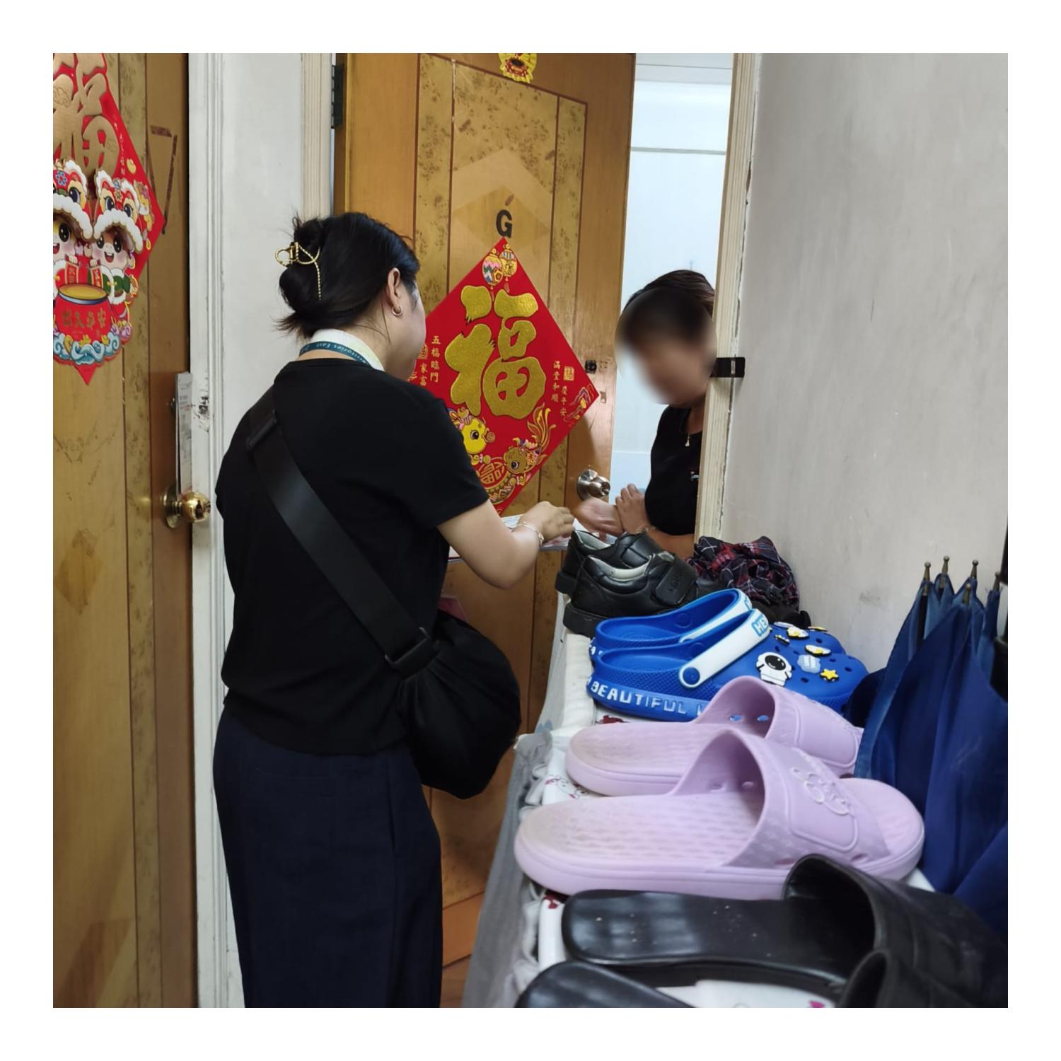 「劏房」住戶家訪(上水)